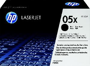 HP 05X High Yield Black Original LaserJet Toner Cartridge - 6500 pages - Black - 1 pc(s)